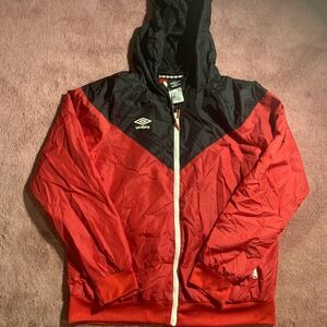 Umbro‎ Windbreaker Jacket Red